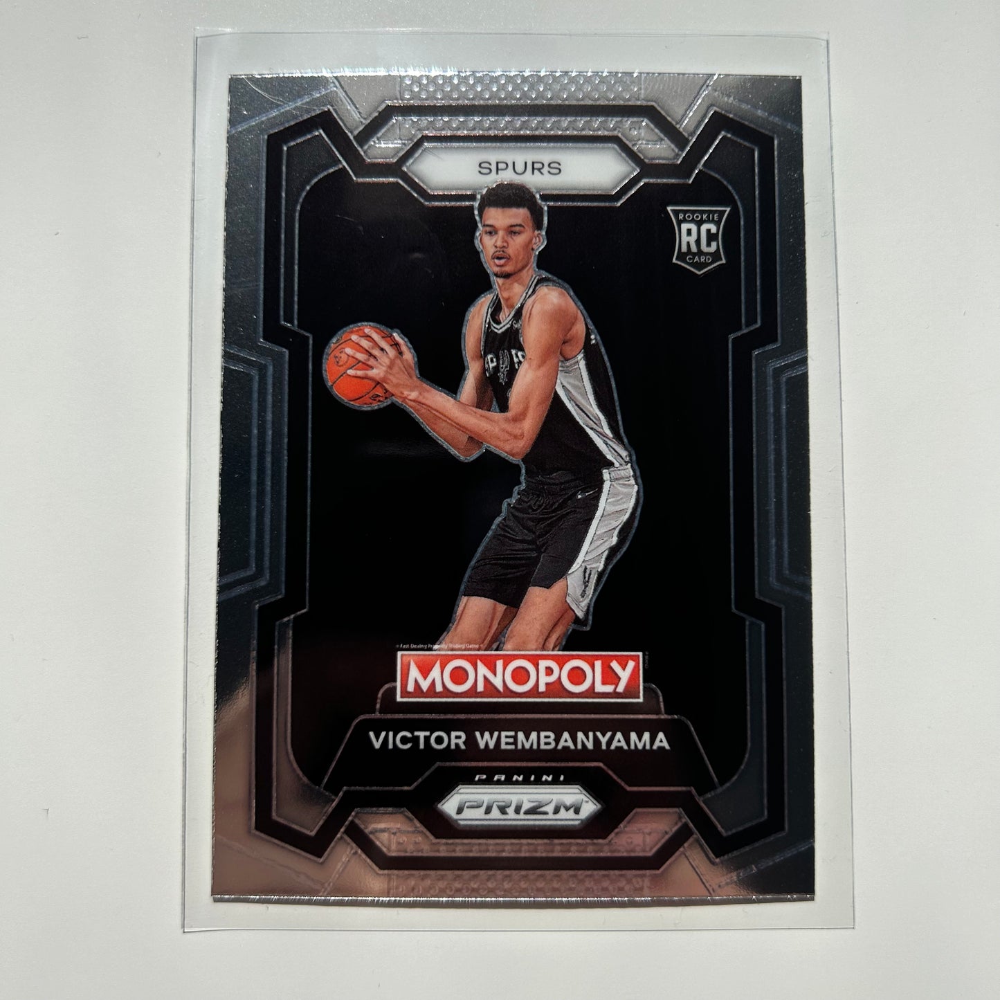 2023-24 Monopoly Prizm VICTOR WEMBANYAMA Rookie Card RC Base