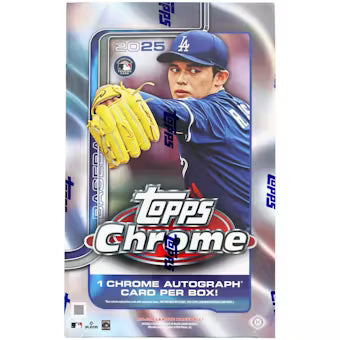 2025 Topps Chrome Baseball Hobby Box Break! PYT Break!