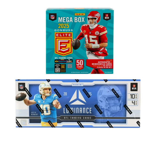 2025 Luminance Hobby Box and 2025 Donruss Elite Mega Box!