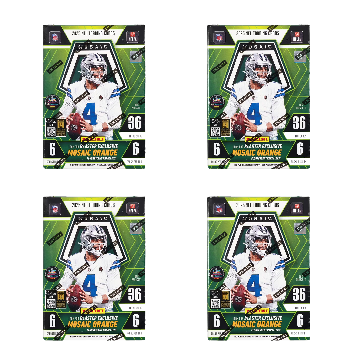 (4x) 2025 Mosaic Blaster Box Break!