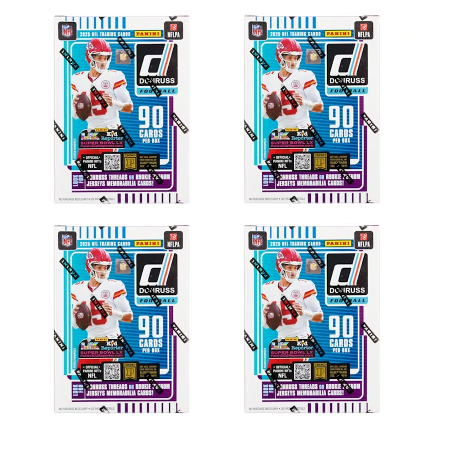 (4x) 2025 Donruss Blaster Box Break!
